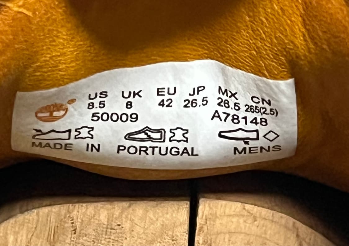 팀버랜드 3아이 보트슈즈 버건디 42(265)사이즈 상품이미지6