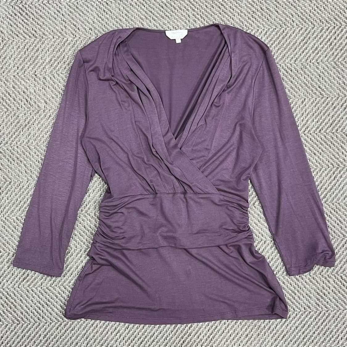 막스마라 드레이프 버진 슬리브 v0843 상품이미지1