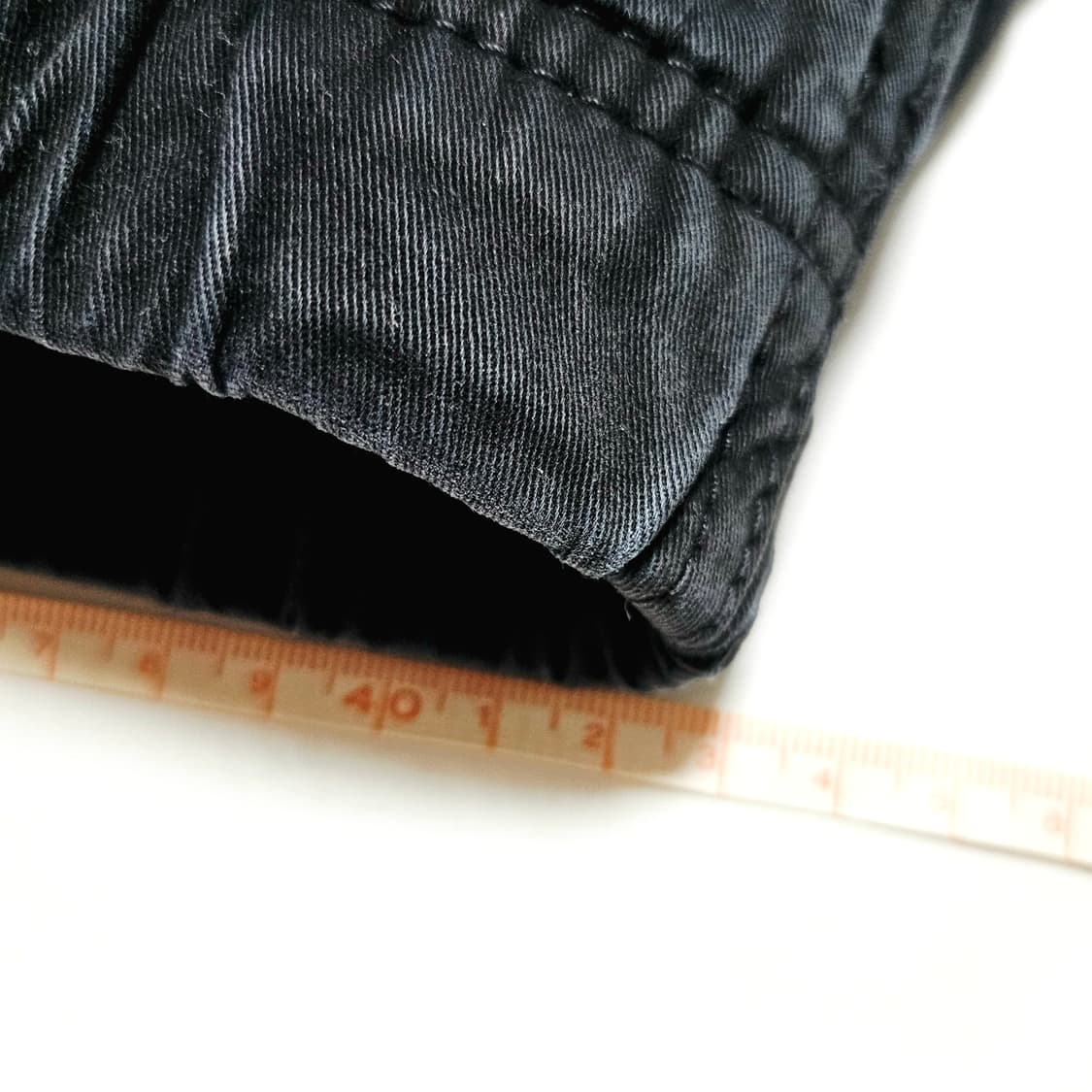 [M/30-32][그라미치]90's USA 가먼트다이 G치노 하프팬츠 블 상품이미지7