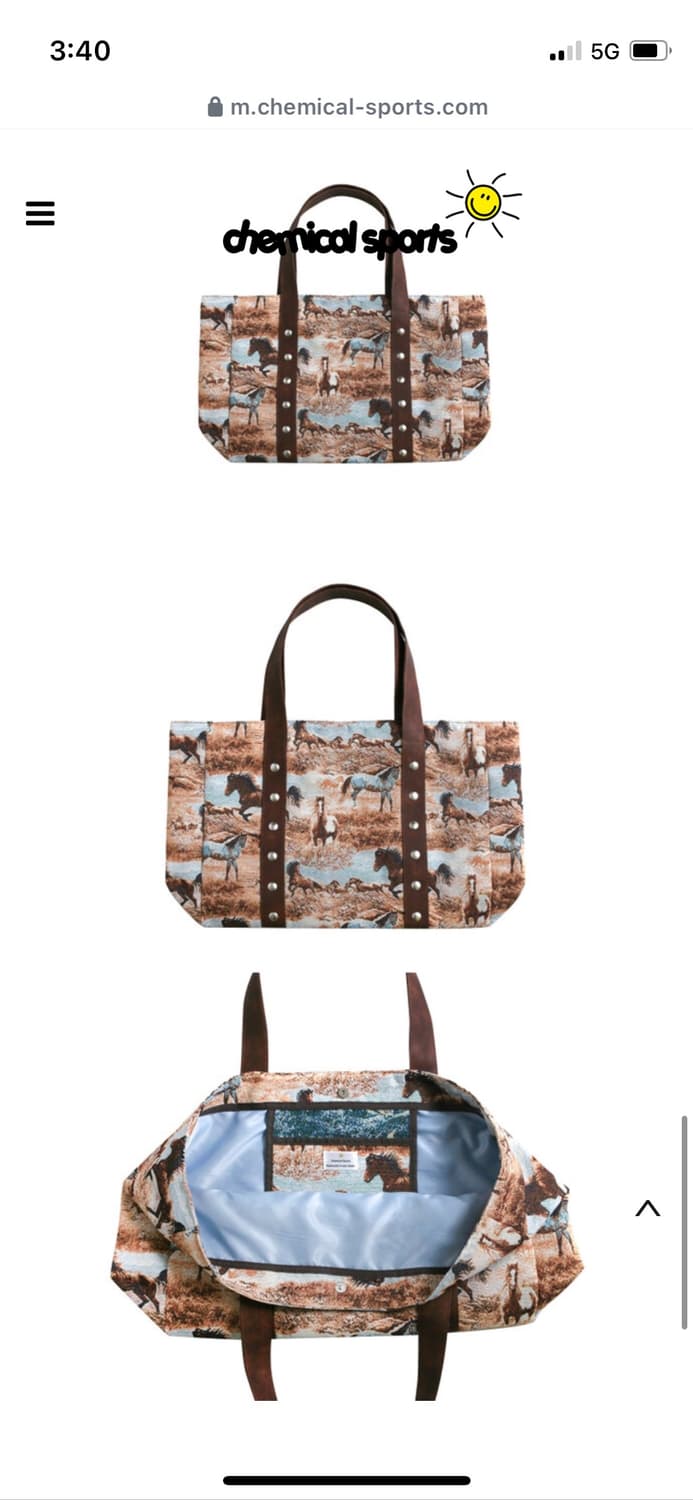 케미컬스포츠 홀스 빅백 상품이미지2