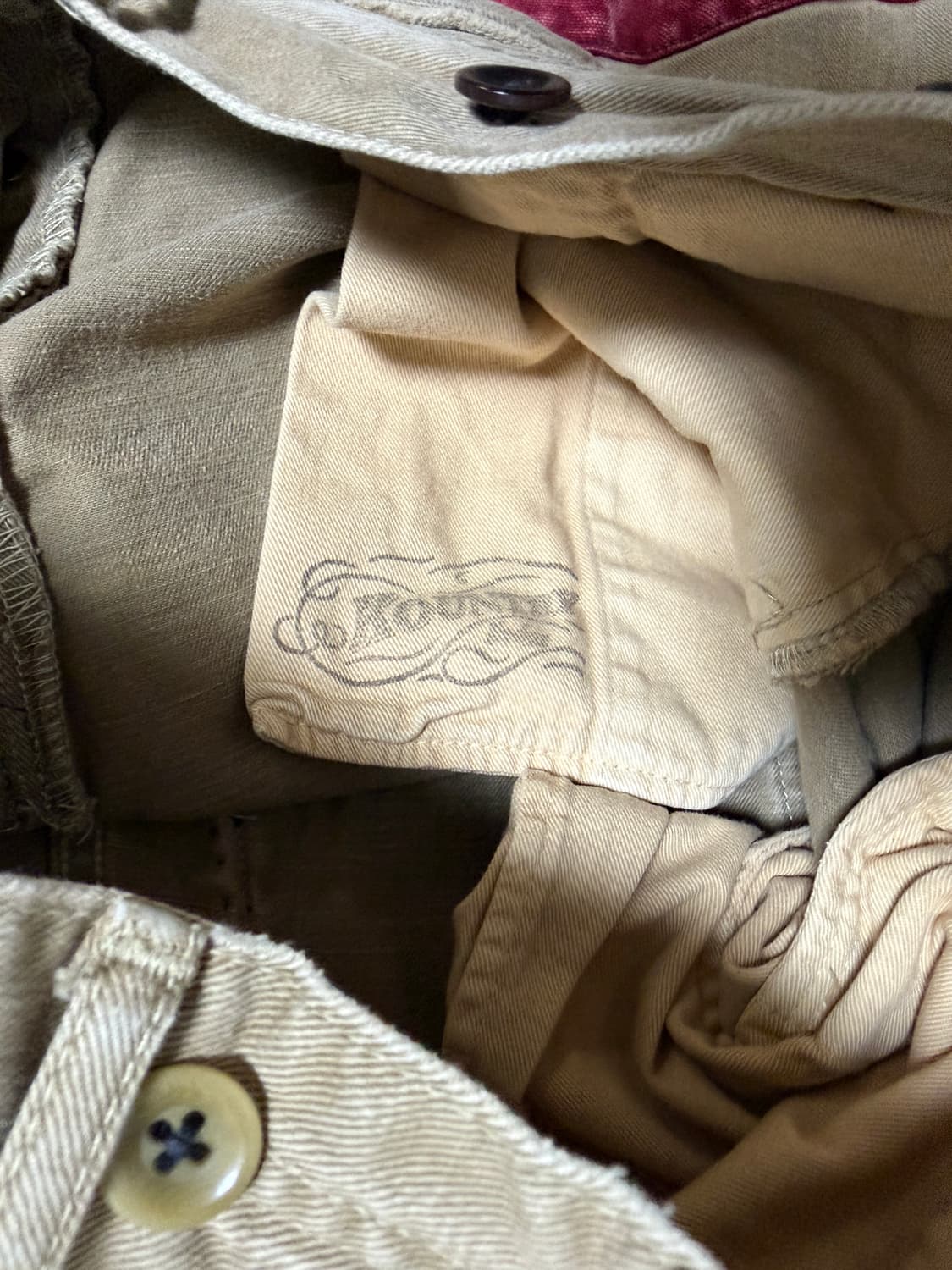 캐피탈보로 베이지팬츠  34~36 상품이미지7