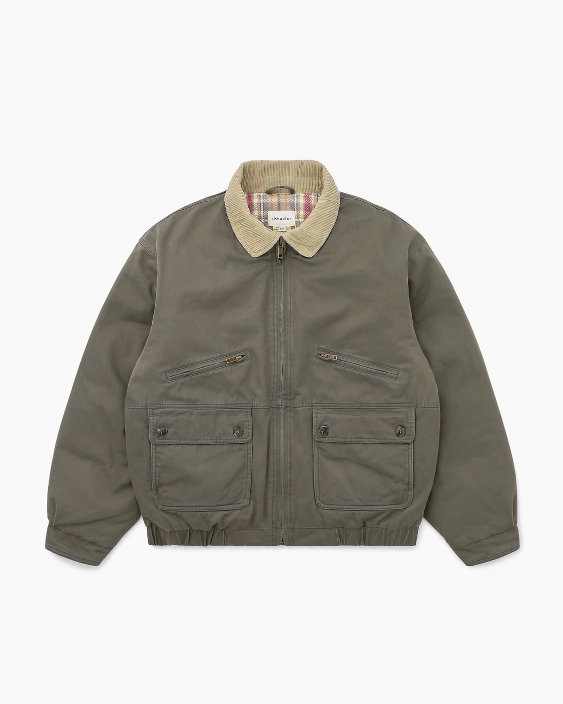 카키스 khakis 하버 다운 자켓 카키 s 스몰 상품이미지1