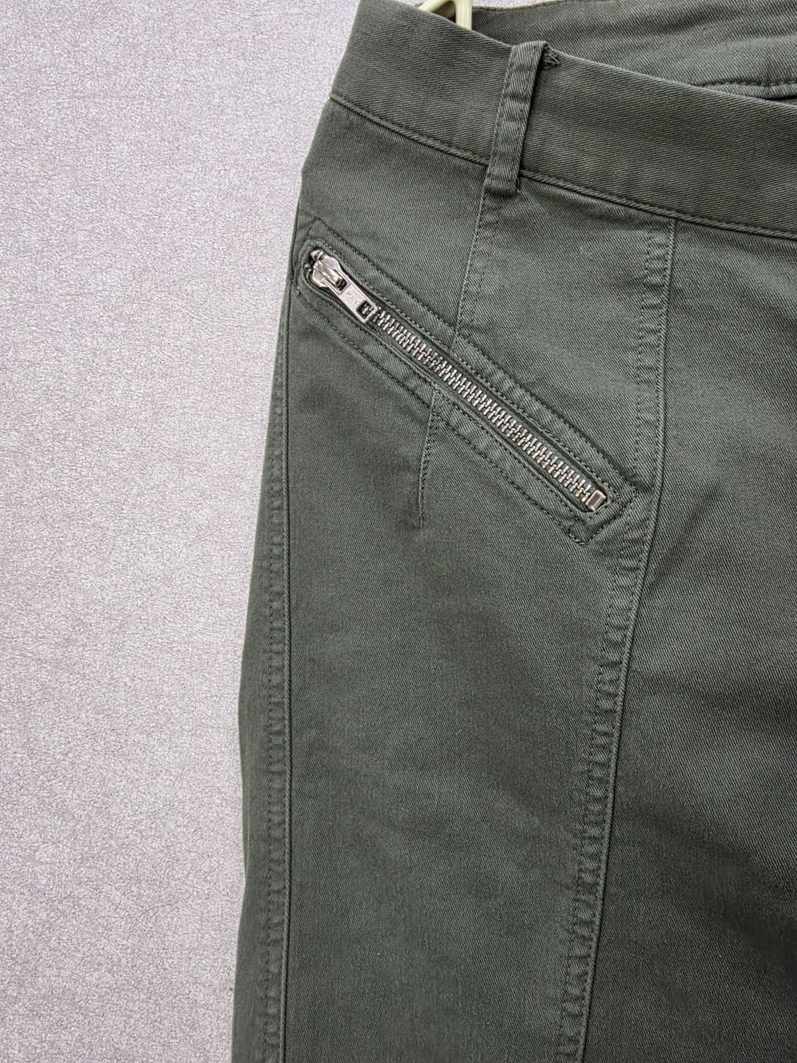 PREEN LINE 카키 지퍼 스커트 프린 라인 상품이미지6
