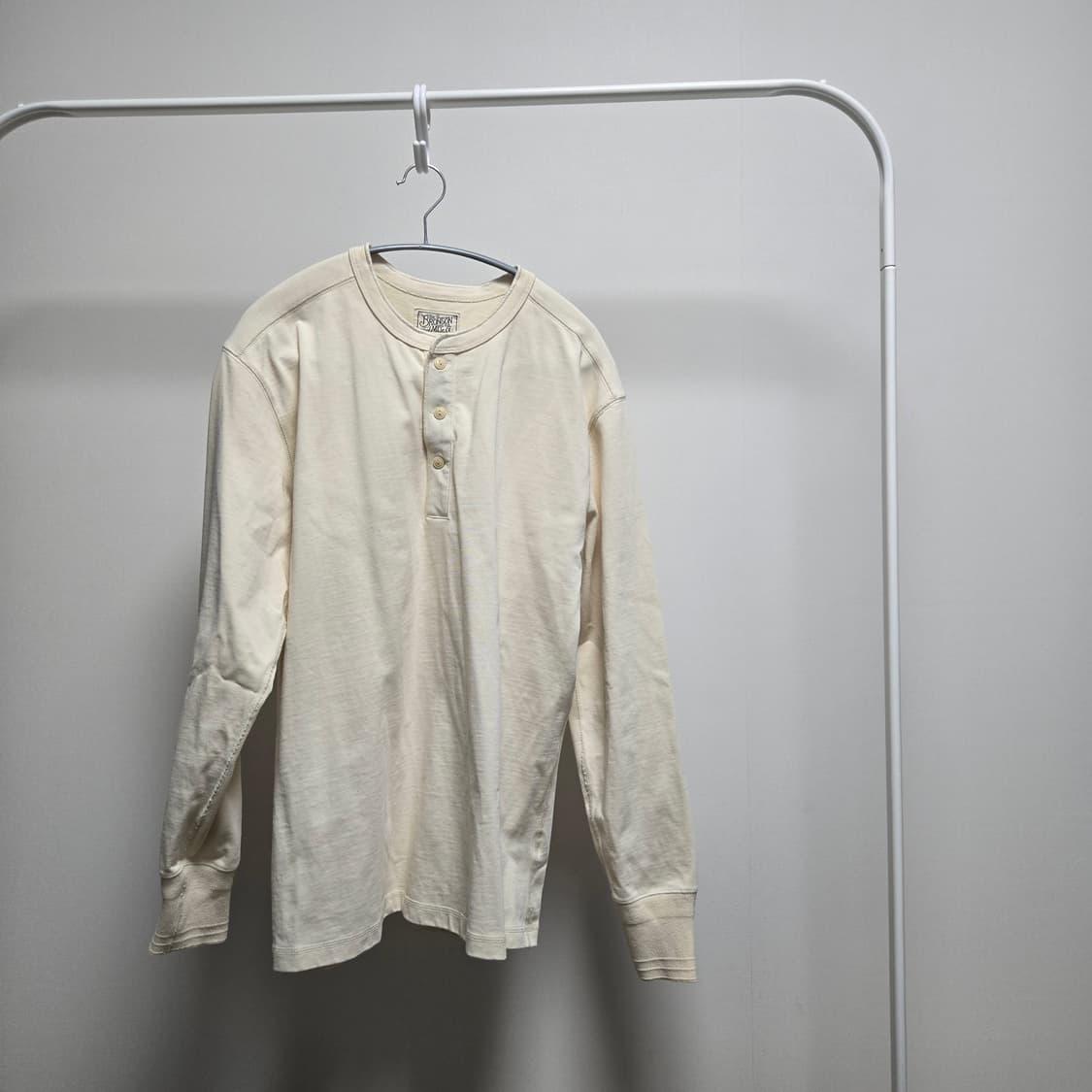 브론슨 헨리넥 긴팔 2xl 아이보리 상품이미지2