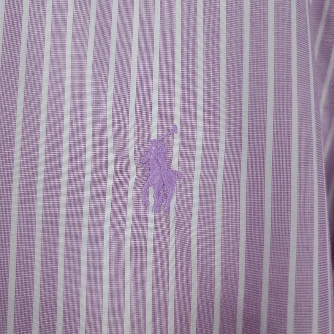 [폴로 랄프로렌] 포니 로고 자수 스트라이프 셔츠 M19570 상품이미지6