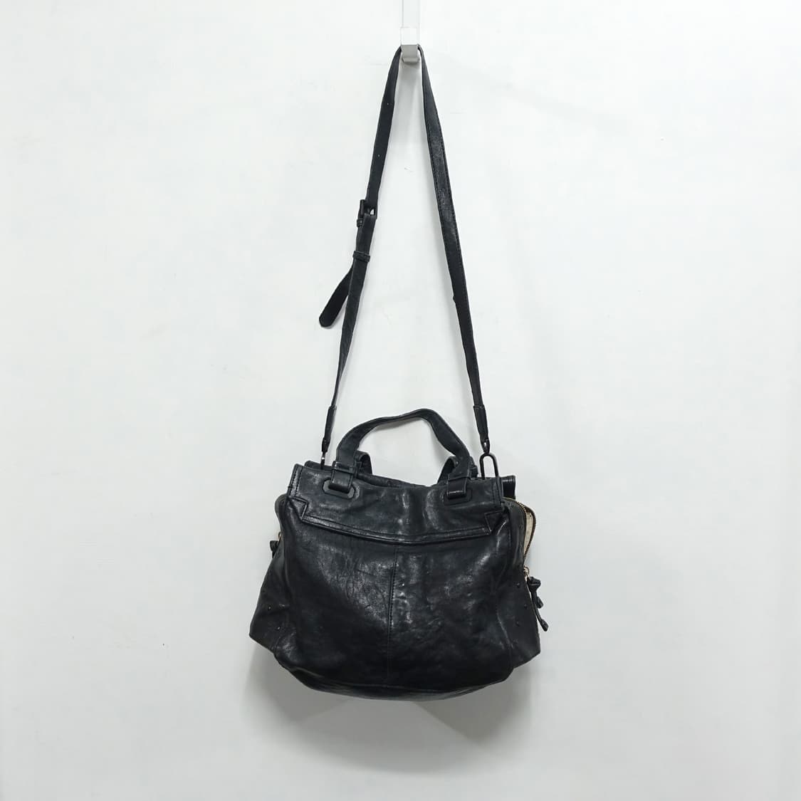 MORGAN 모르간 뉴질랜드 렘레더 양가죽 아티잔 숄더 크로스백 상품이미지7