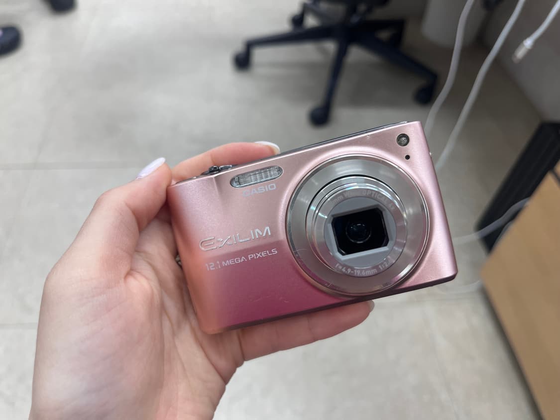 카시오 엑슬림 z400 핑크 상품이미지3