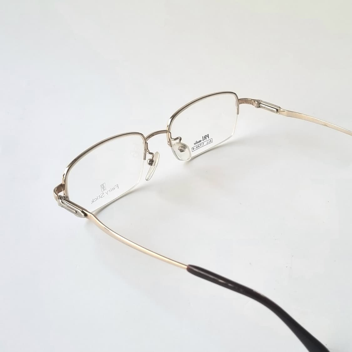 데드스탁  라운드 사각 반무테 스퀘어 안경테 1578 상품이미지5