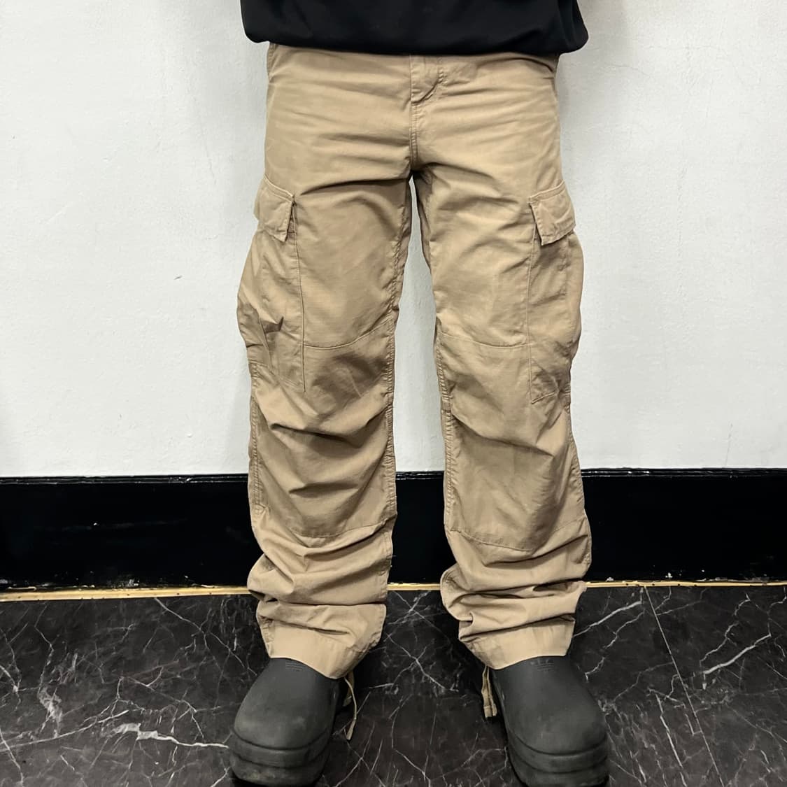 칼하트 에비에이션 카고팬츠 베이지 상품이미지2