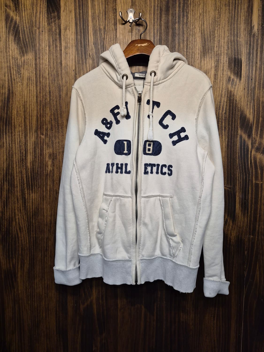 ABERCROMBIE WHITE HOODIE ZIPUP  상품이미지2