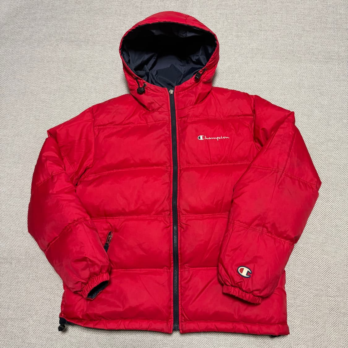 챔피온 리버시블 다운 패딩 자켓 상품이미지2