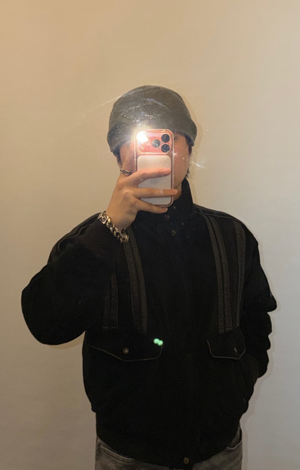 일본 빈티지 라인 자켓 상품이미지4