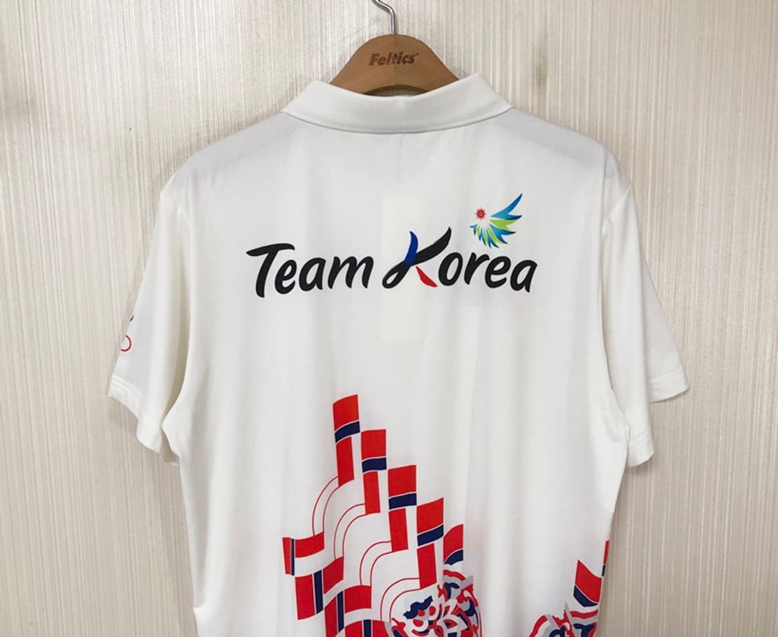 노스페이스 팀코리아 2014 인천아시안게임 국대지급 폴로티셔츠 105 상품이미지9
