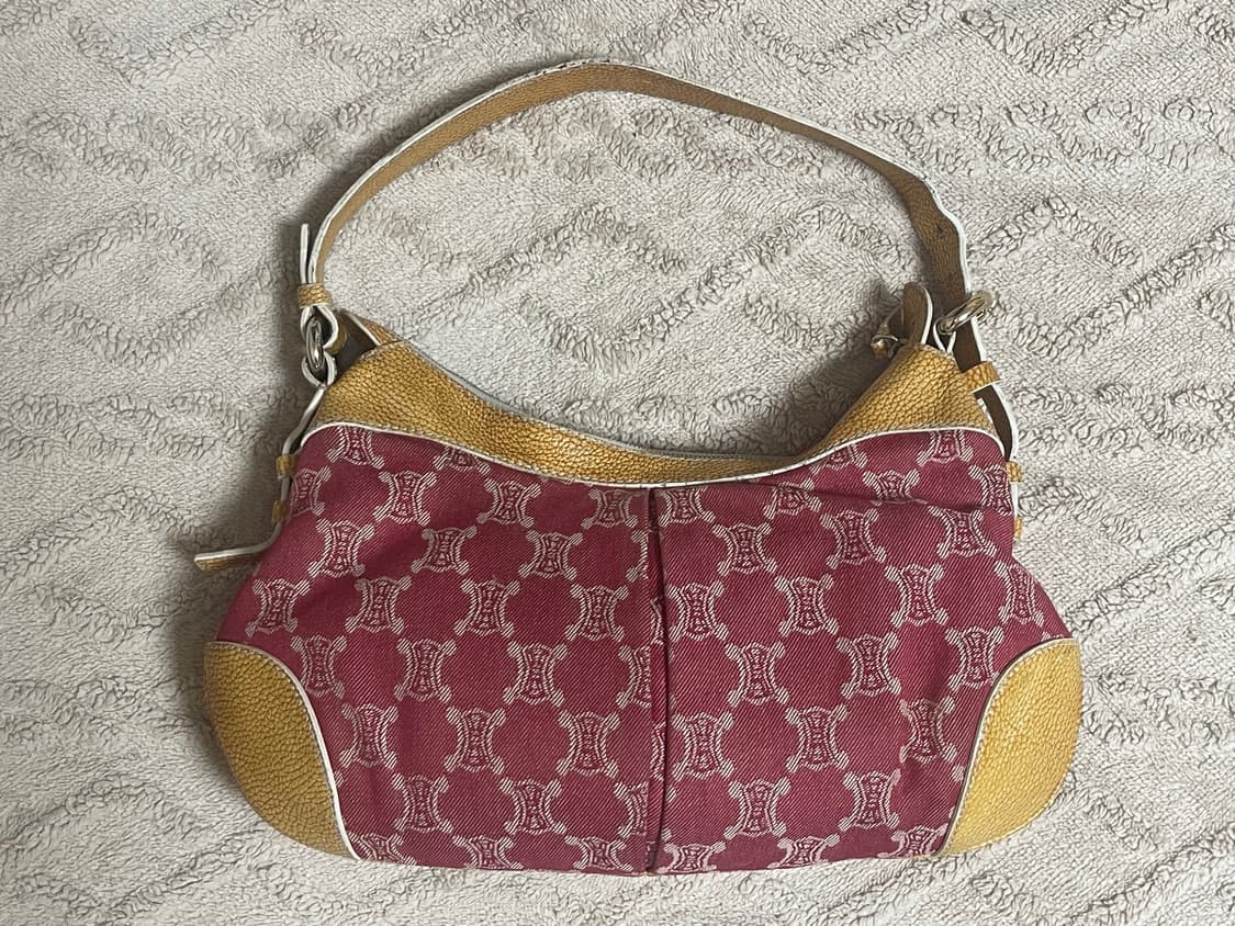 셀린느 데님 호보백 숄더백 트리오페 마카담 가방 상품이미지3