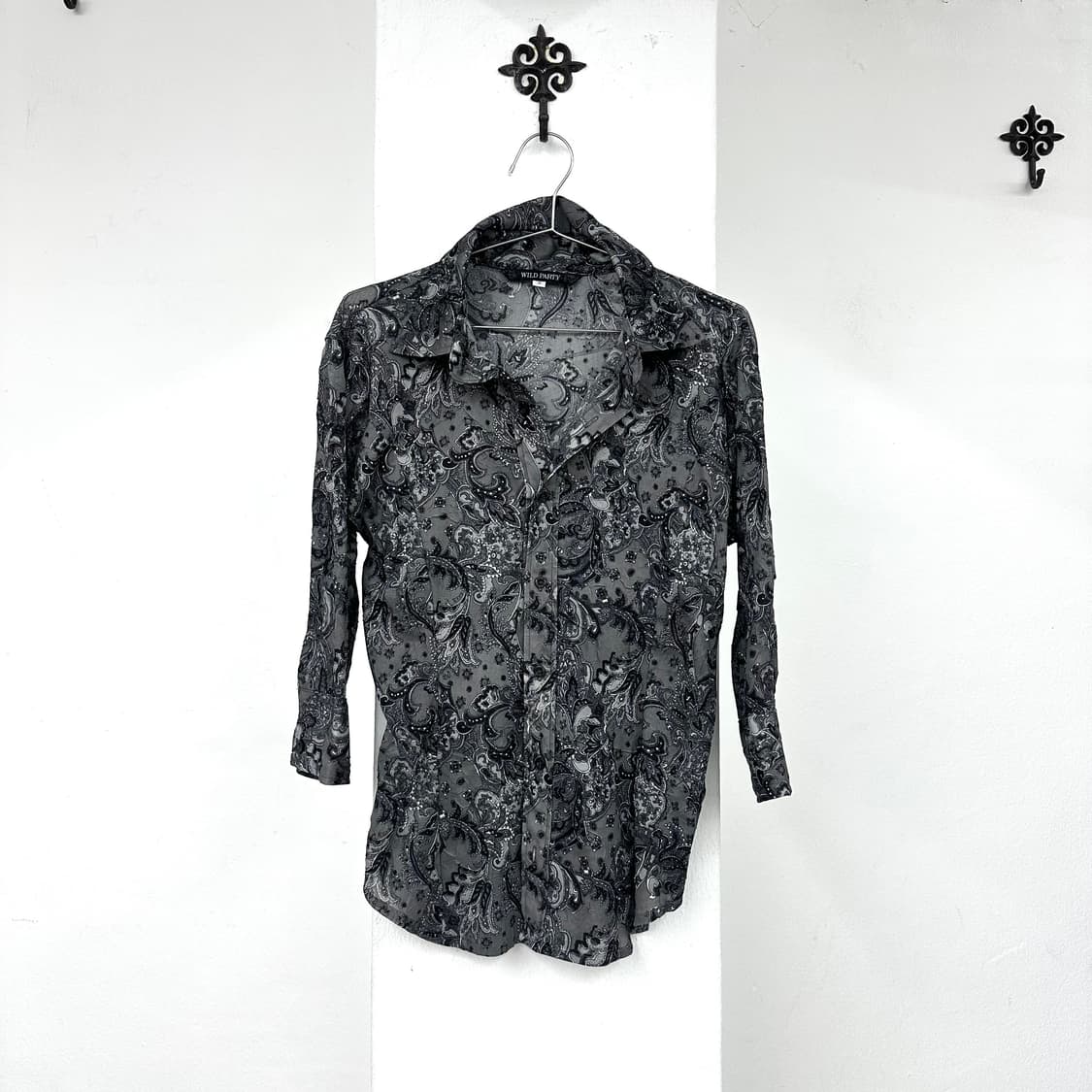 Royal party paisley pattern shirts 상품이미지4