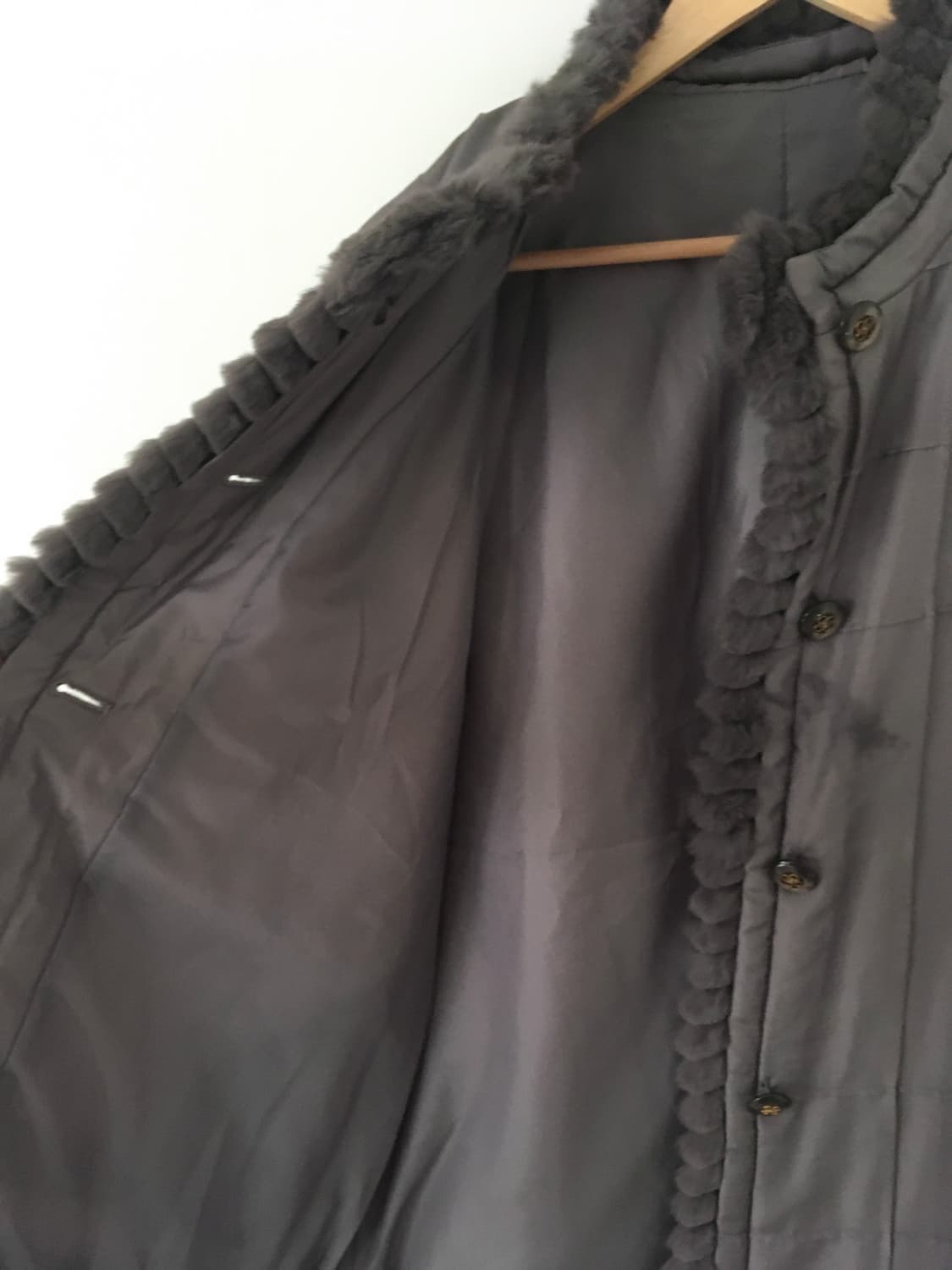 fur trimming padded jacket 상품이미지7