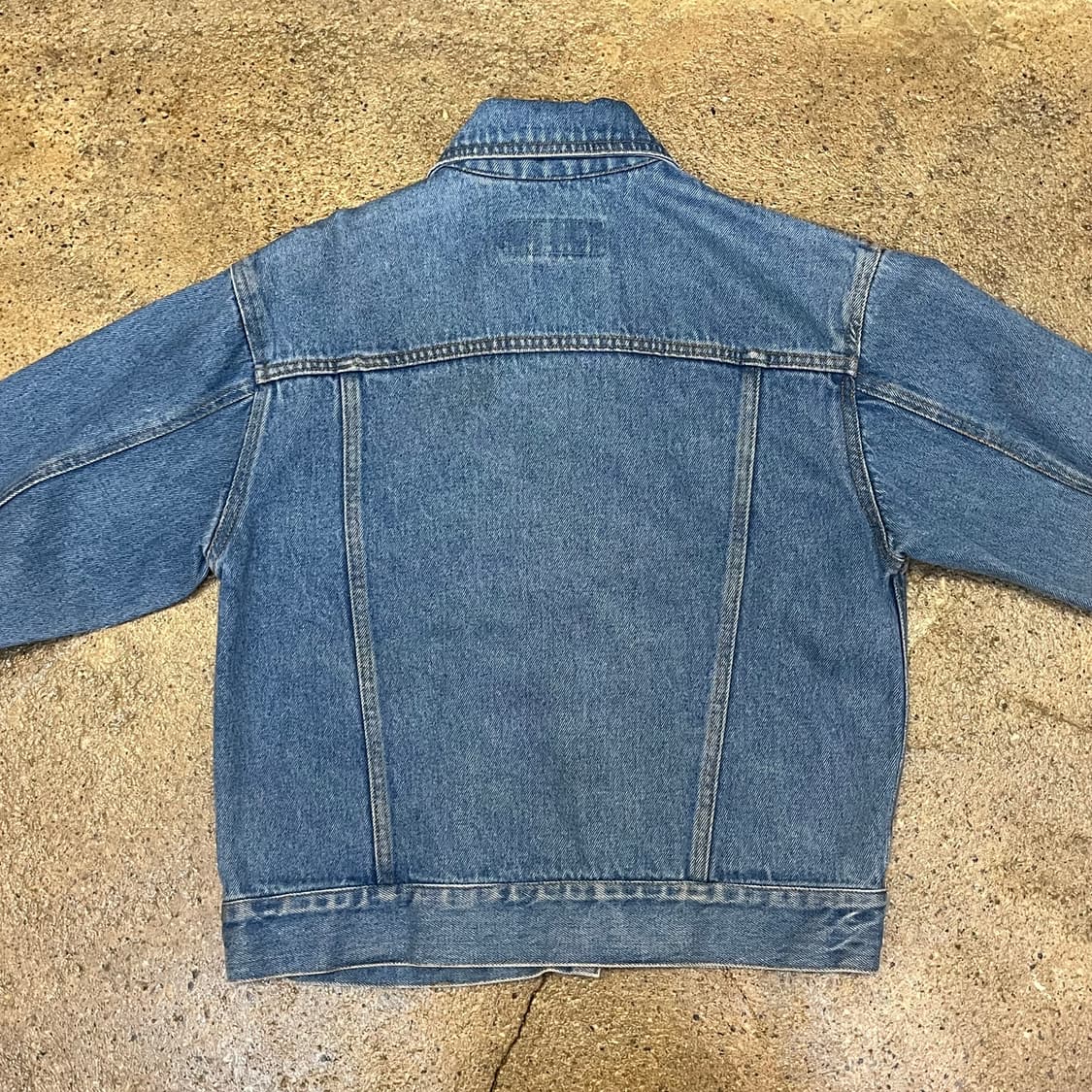 레어 90s USA 랭글러 청자켓 데님자켓 상품이미지5