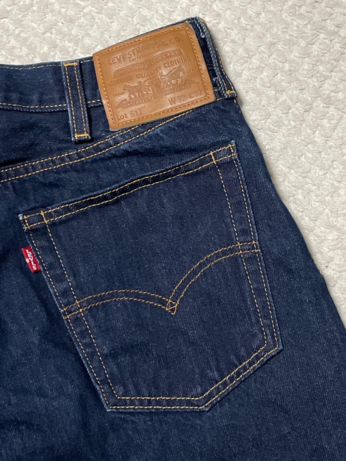 [32X32] 리바이스 517 프리미엄 빅E 플레어 핏 부츠컷 데님 상품이미지8