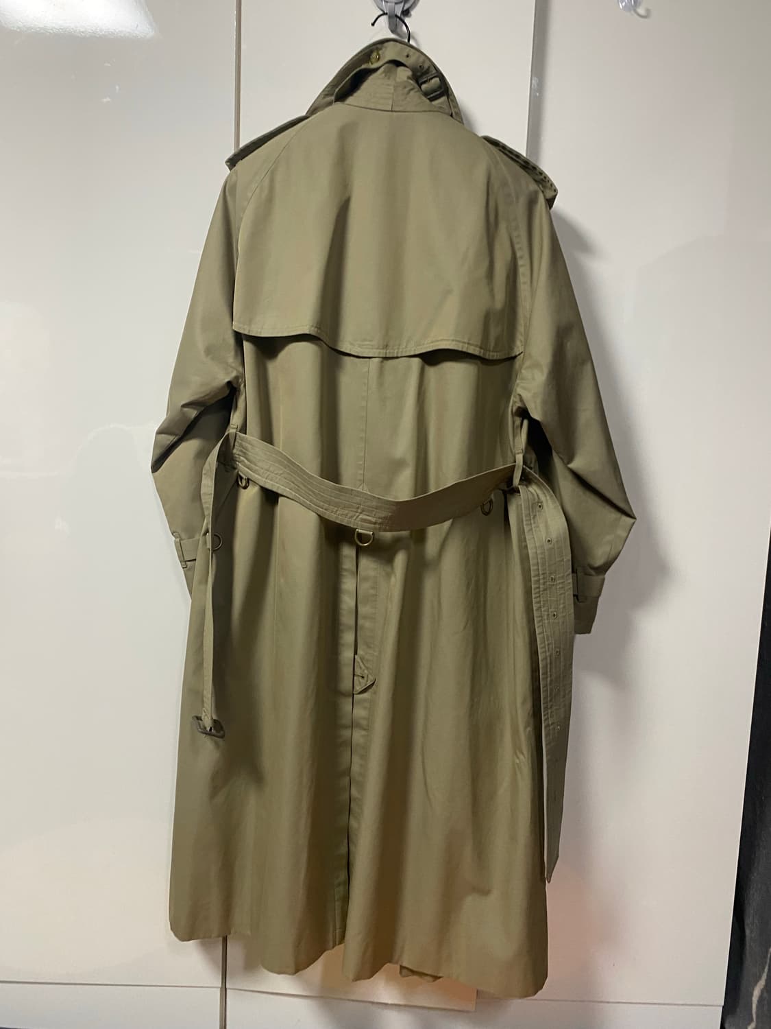 소장품정리. 버버리 원패널 개버딘 트렌치코트 상품이미지3