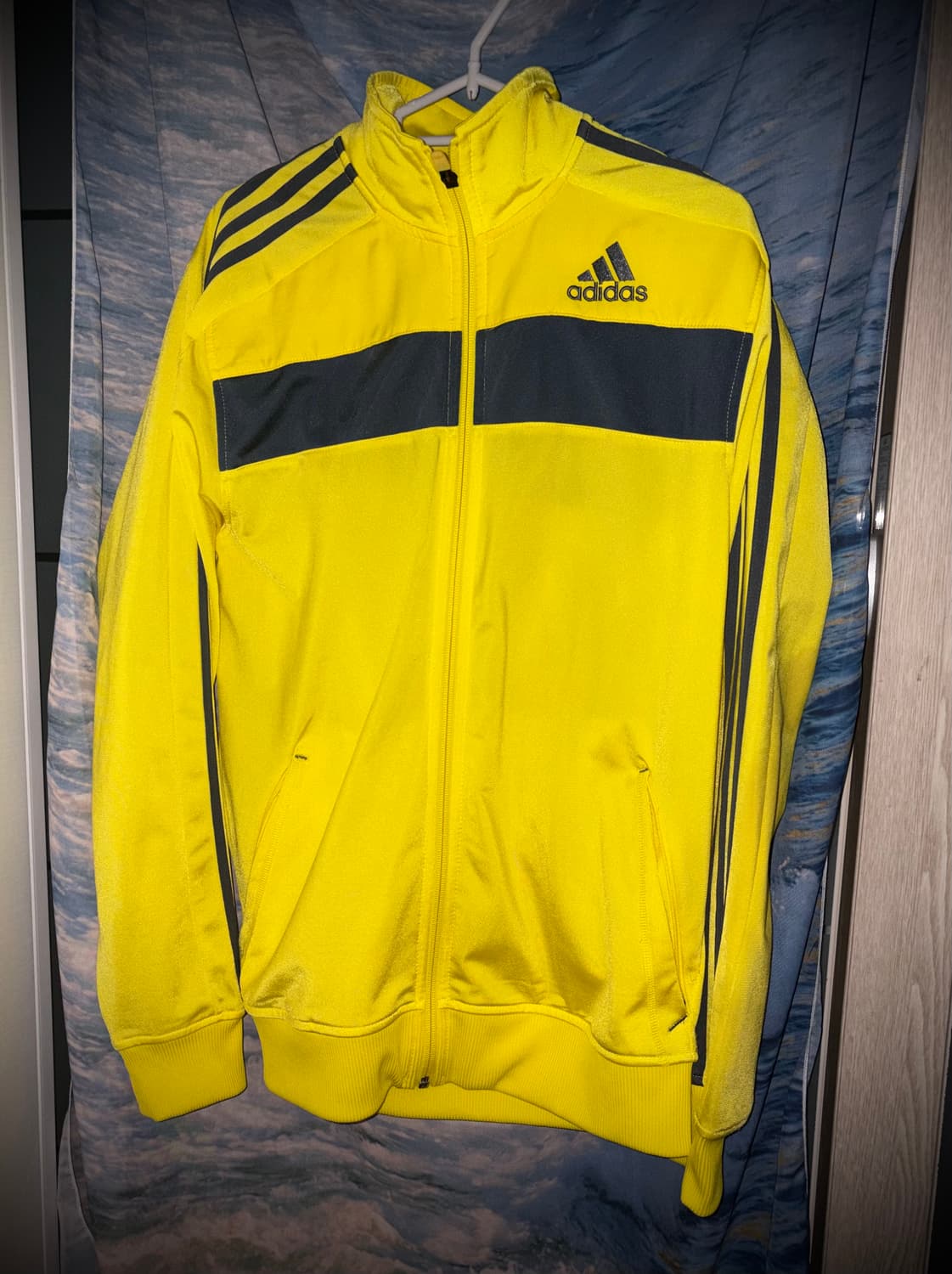 빈티지 아디다스 옐로우 y2k 00s 트랙탑 져지 상품이미지1