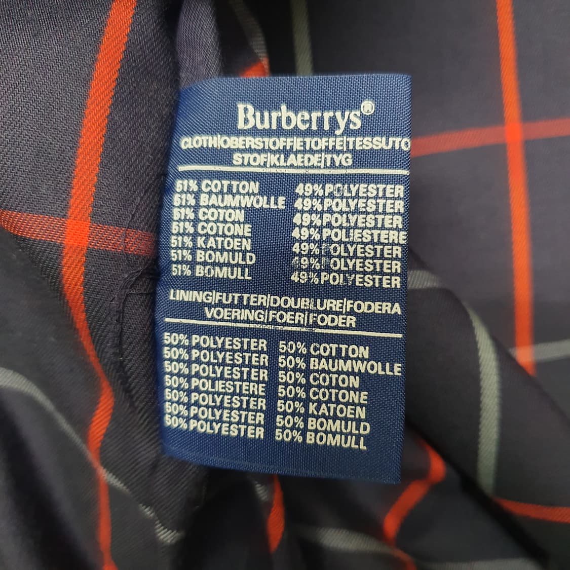 빈티지 버버리 해링턴 자켓 상품이미지8