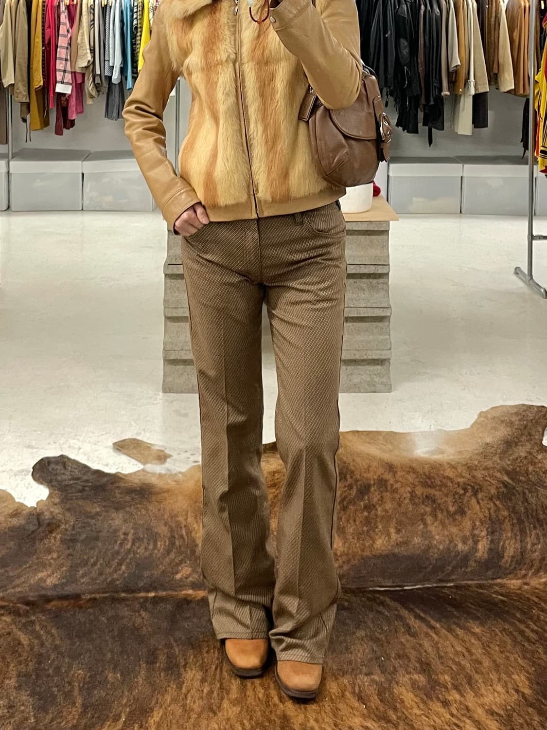 70's BIG JOHN big-prest boots cut pants 상품이미지10