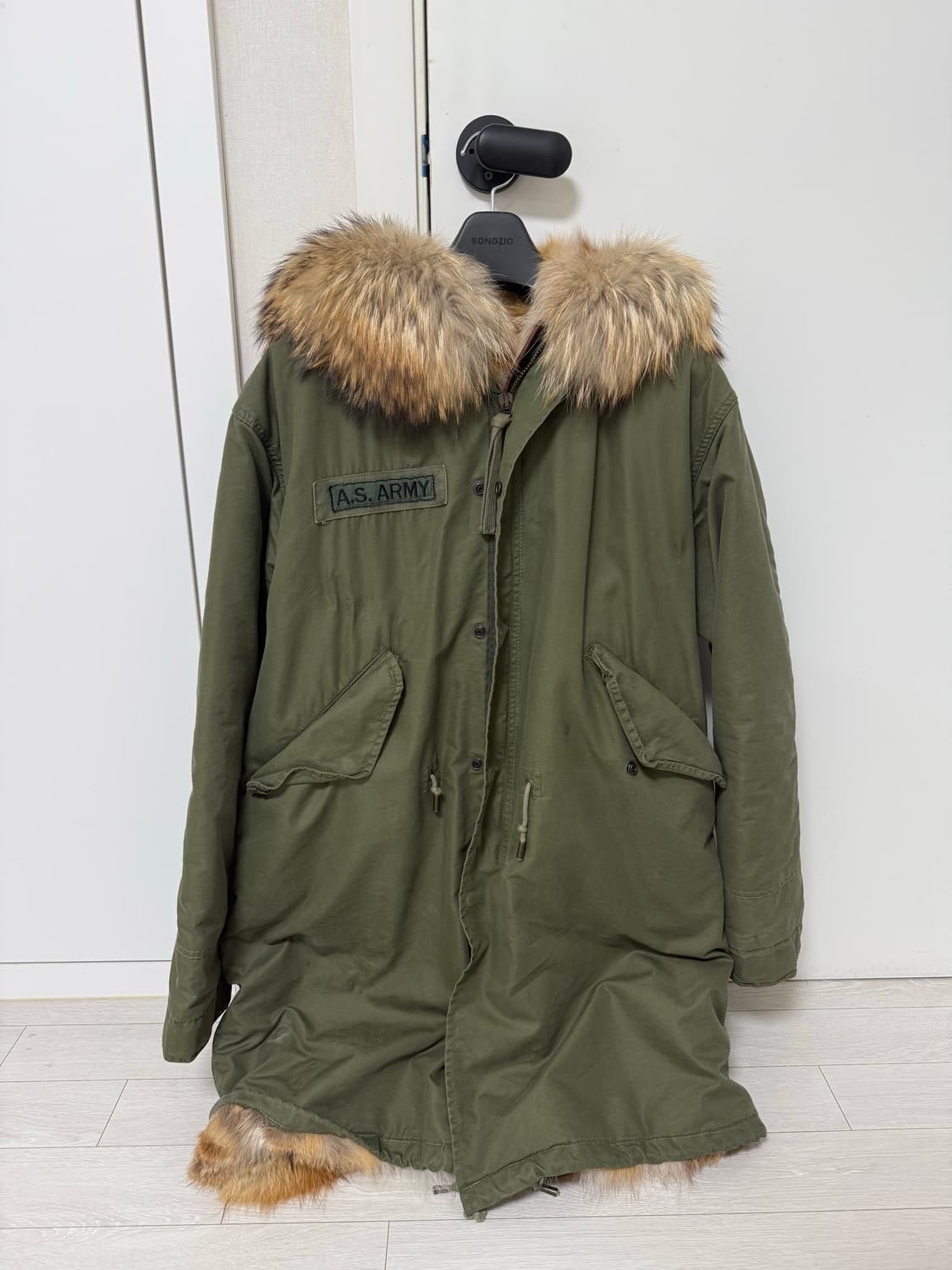 미스터엔미세스퍼 as65 폭스퍼 야상 100~105 상품이미지1