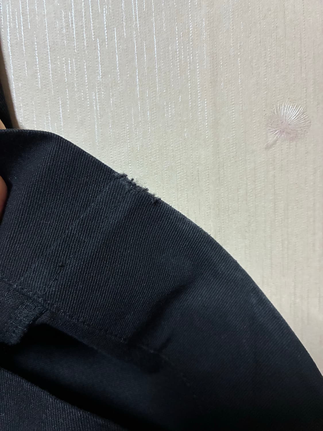 아이엘 커브드 트라우저 블랙 상품이미지7