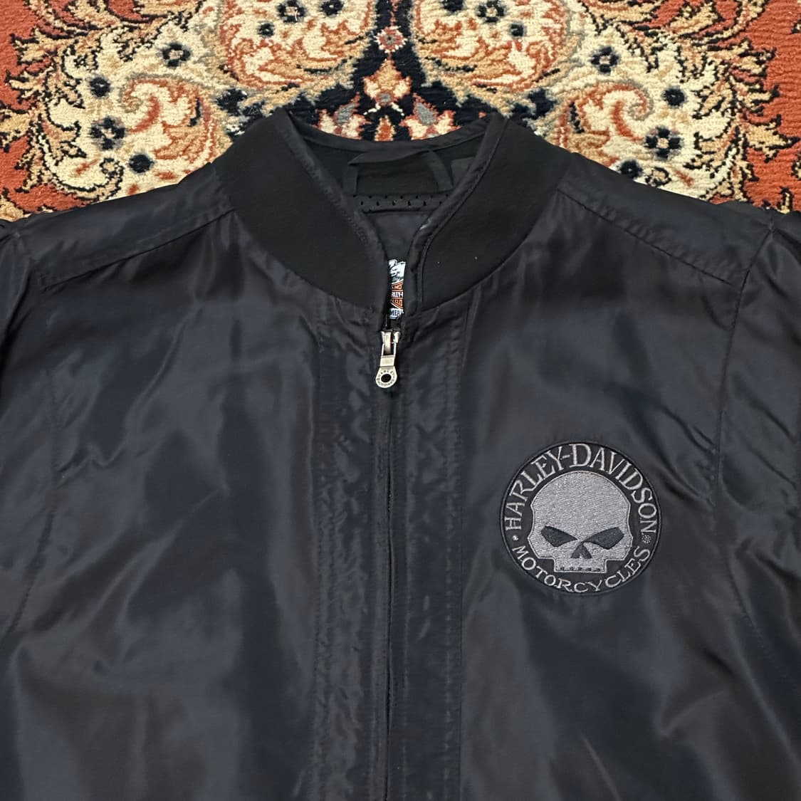 할리데이비슨 윌리 G 스컬 나일론 자켓 (L-XL) 봄버자켓 상품이미지3