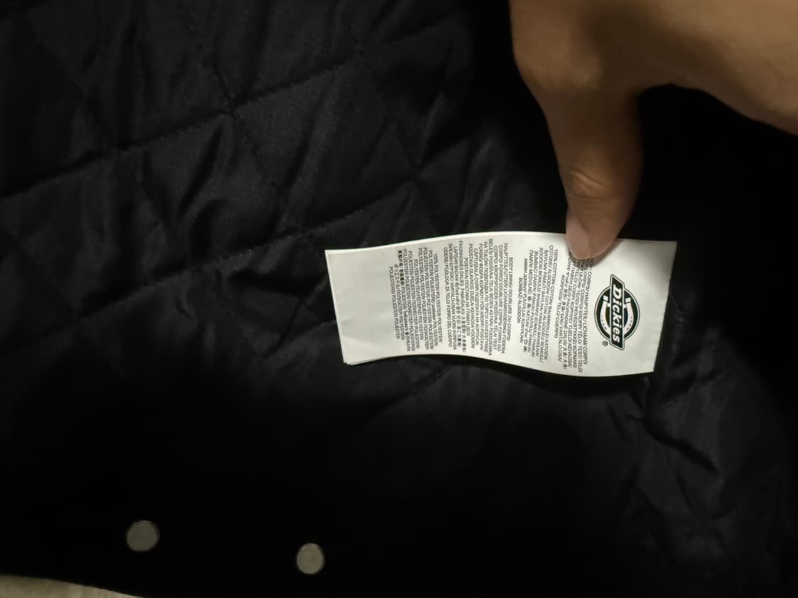 디키즈 덕 캔버스 페인터 워크재킷 블랙 L 상품이미지4