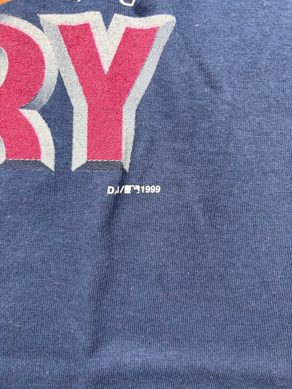 90s New York Yankees Tee (navy) 상품이미지6