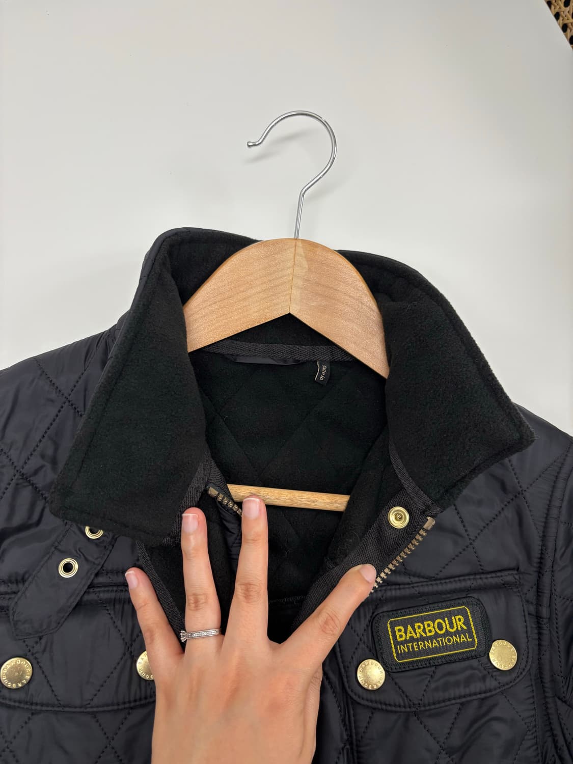 바버 퀼튕 자켓 uk8 상품이미지4