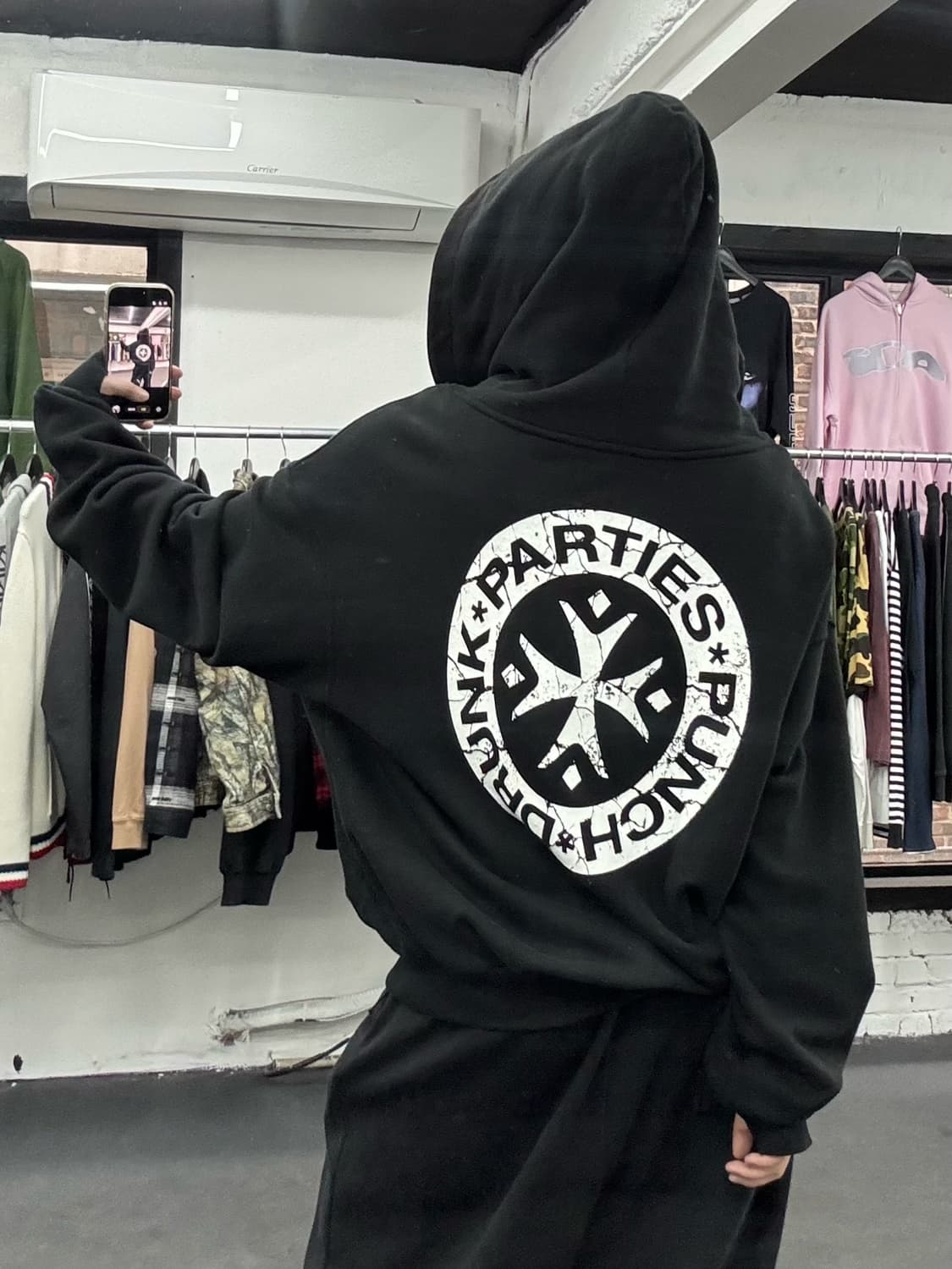 펀치 드렁크 파티즈 후드집업 상품이미지6