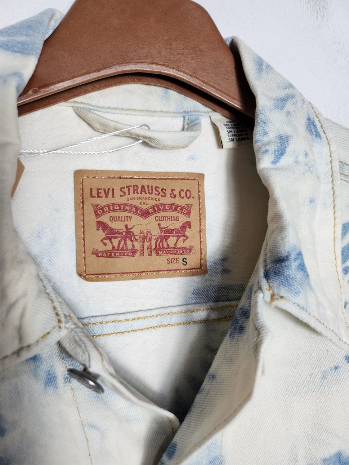 리바이스 타이다이 데님 트리거 자켓 상품이미지3