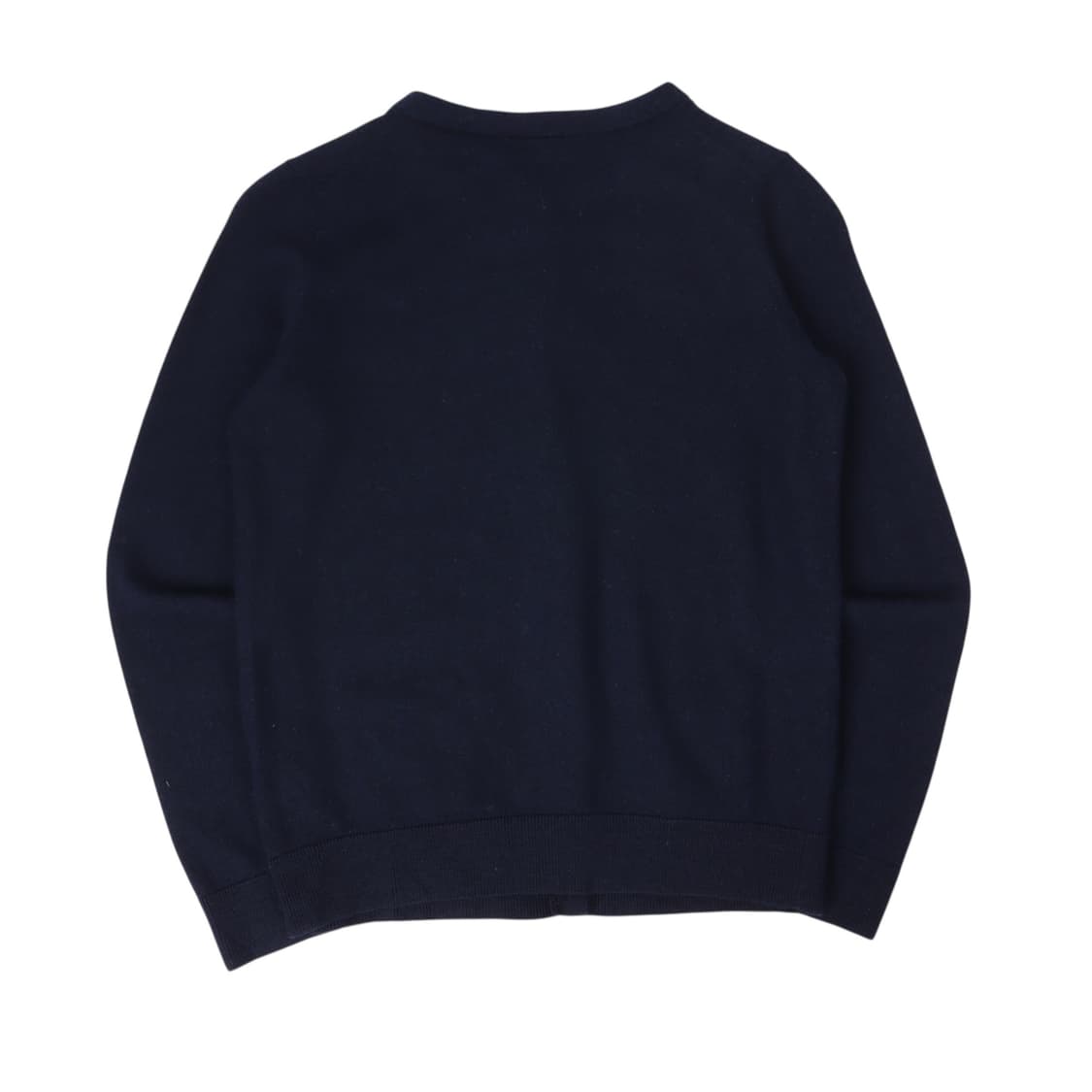 라코스테 네이비 울 라운드 버튼 가디건 상품이미지5