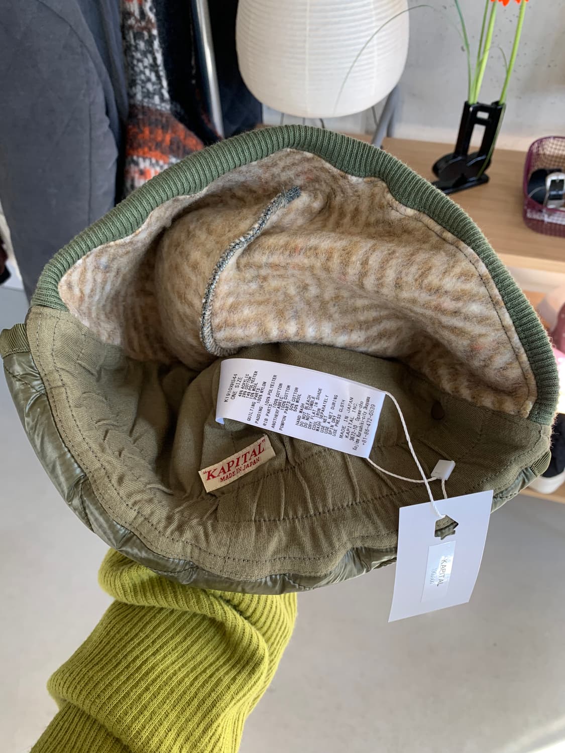 Kapital 캐피탈  넥 플랩 비니 상품이미지2