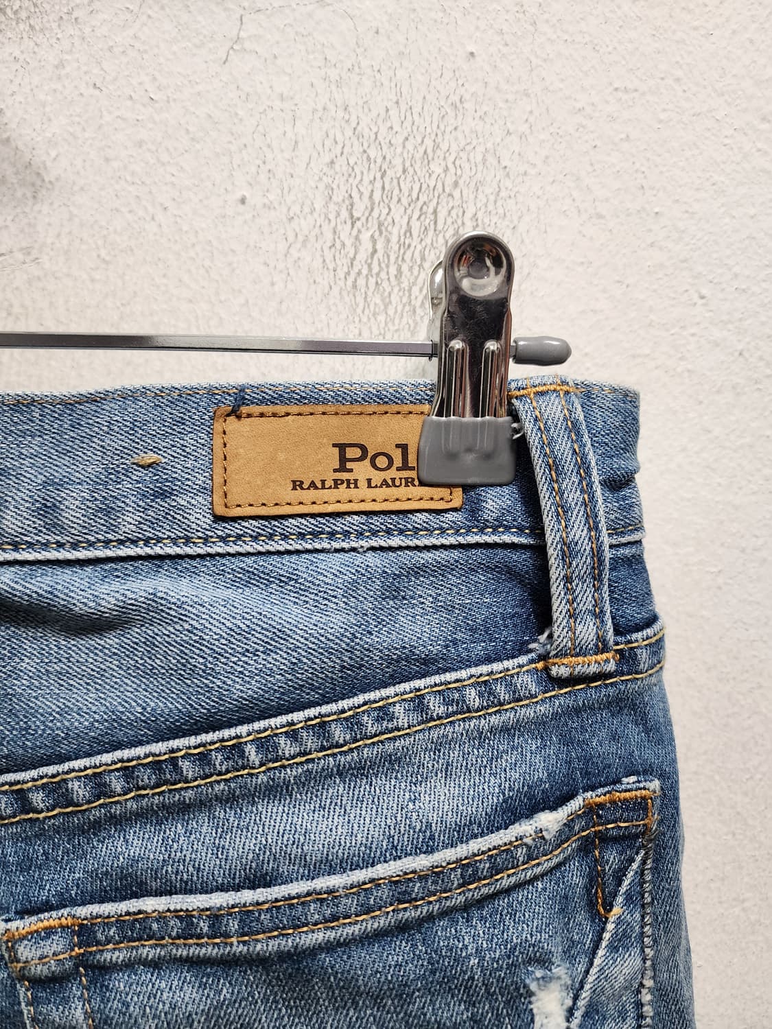 폴로 패치워크 데님 팬츠 상품이미지6