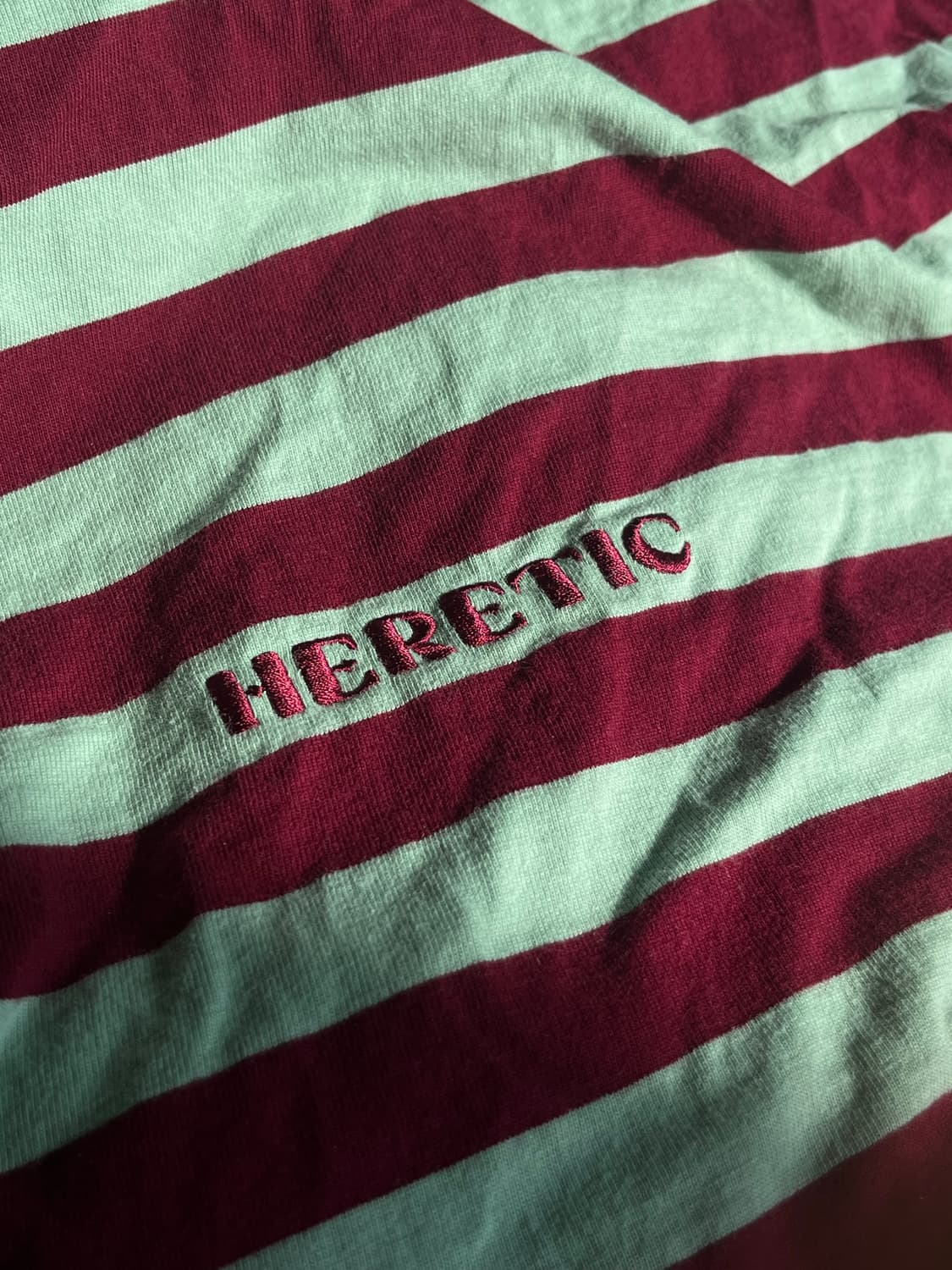 헤레틱 스프라이트 티셔츠 heretic stripe t-shirt 상품이미지2