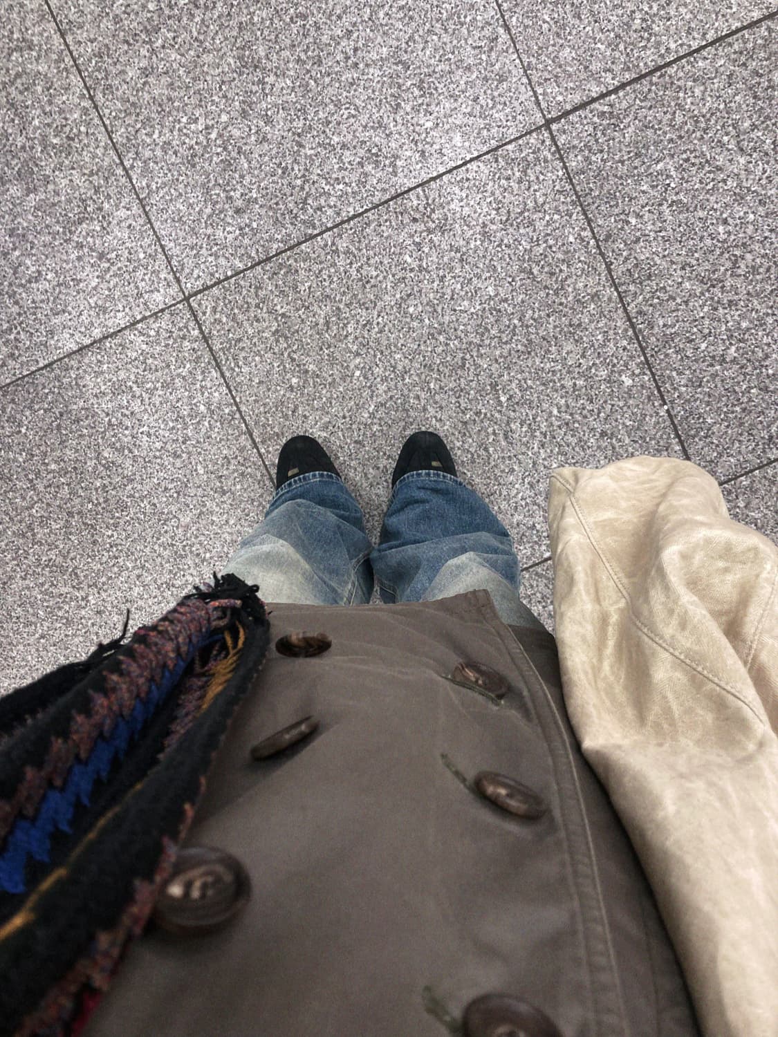 꼼데가르송 옴므 피코트 상품이미지5