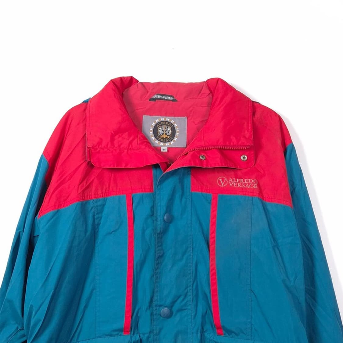 알프레도 베르사체 올드스쿨 메두사 배색 바람막이 M 상품이미지3