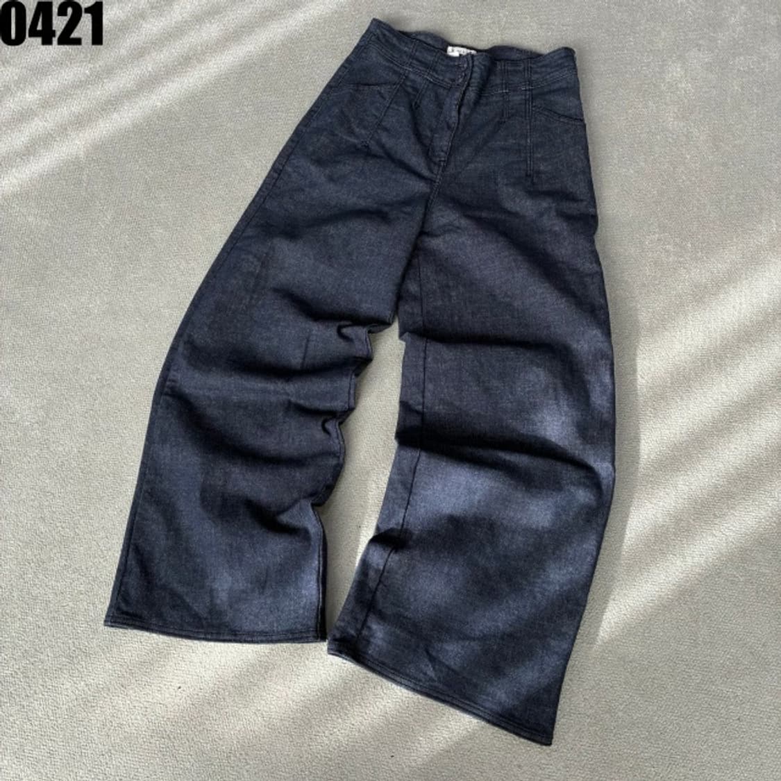 여성 잇미샤 청 데님 와이드 팬츠 28 상품이미지2