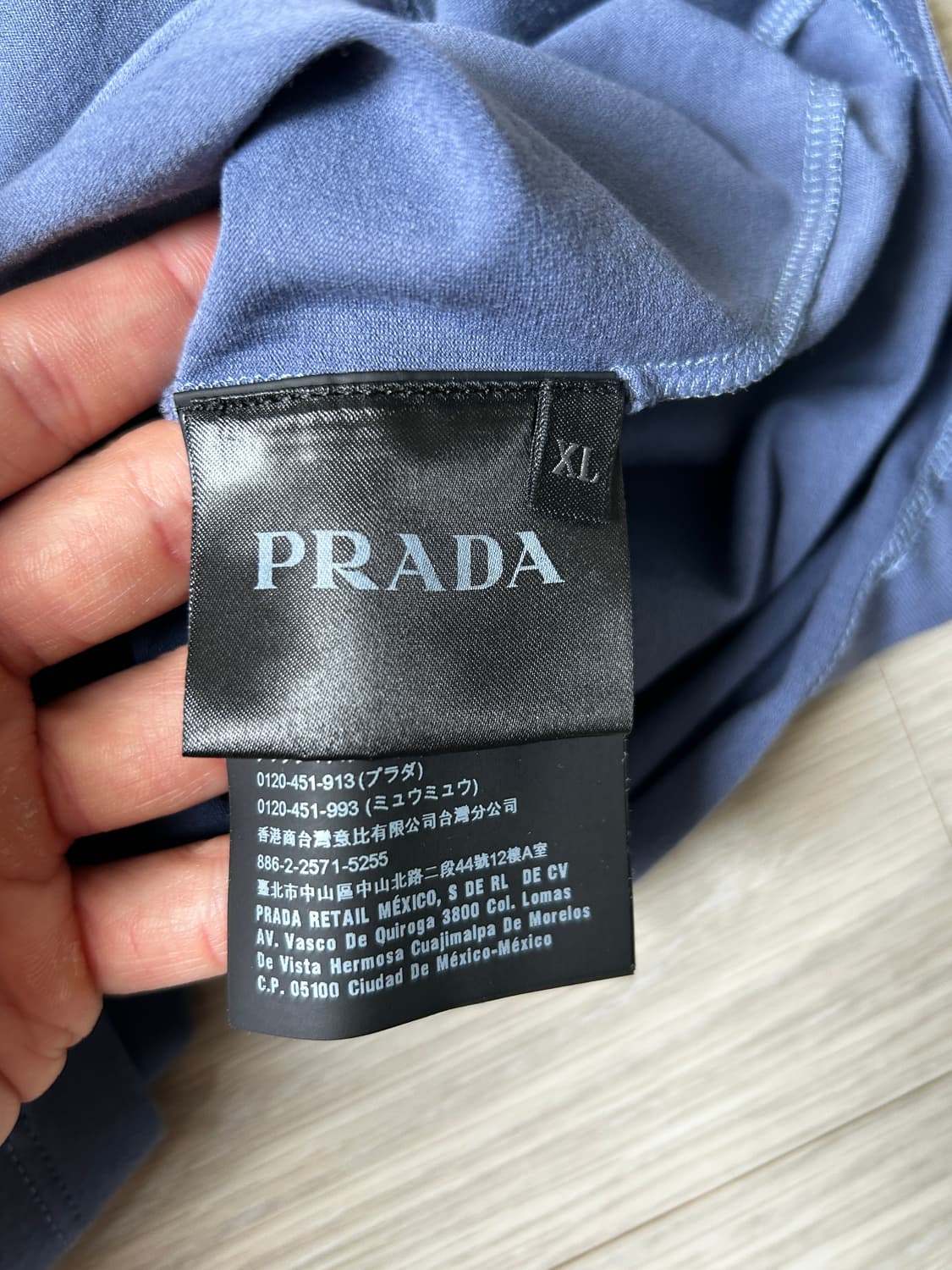 프라다 레드탭 반팔 상품이미지5