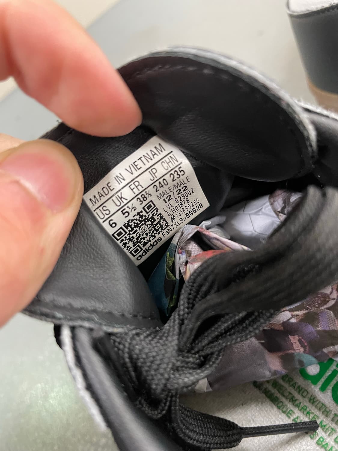 아디다스 삼바 비건 코어 블랙 240 상품이미지8