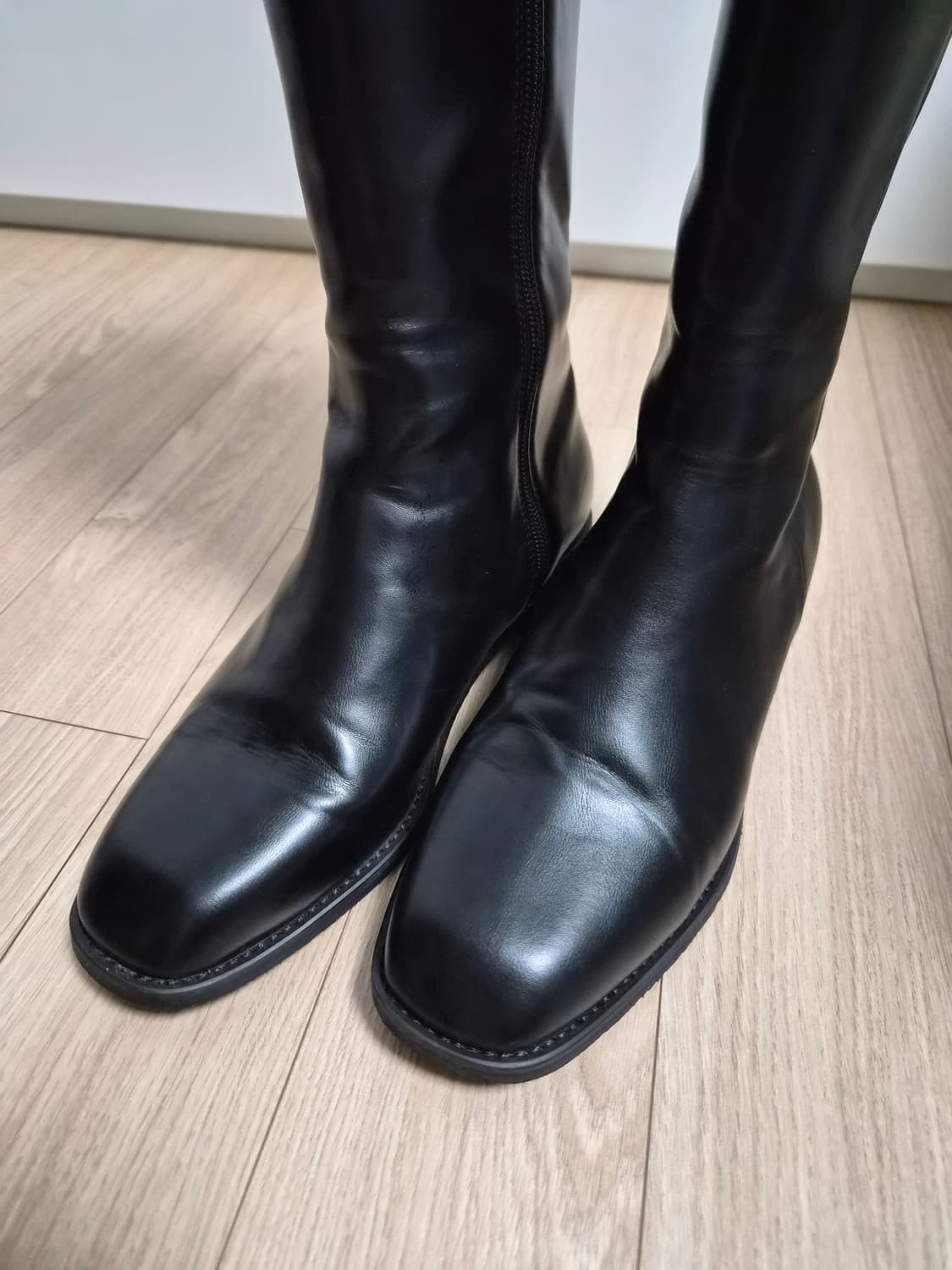 SPUR 블랙 롱부츠 250 상품이미지2