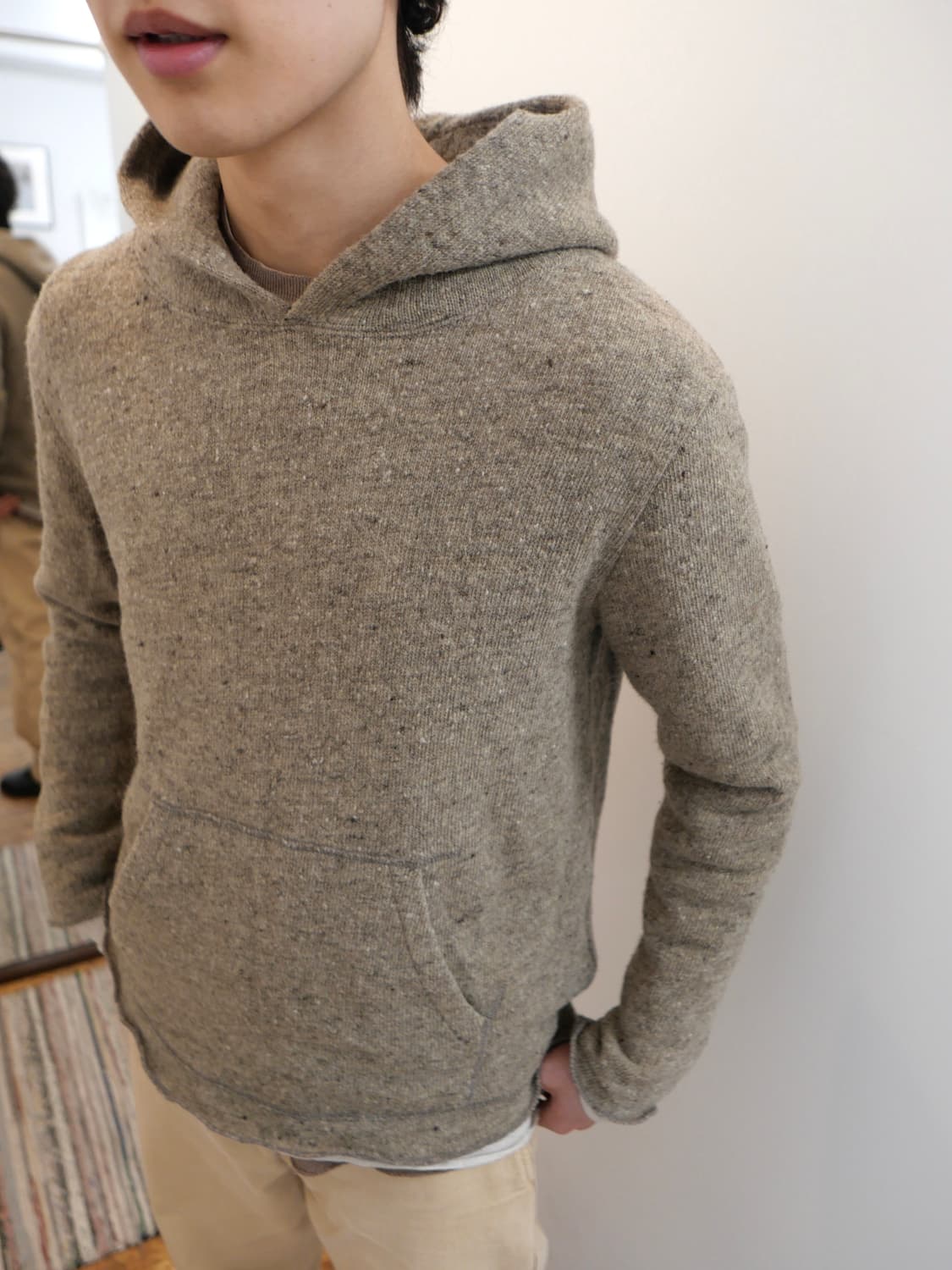  레미릴리프 레이어드 후드티 상품이미지1