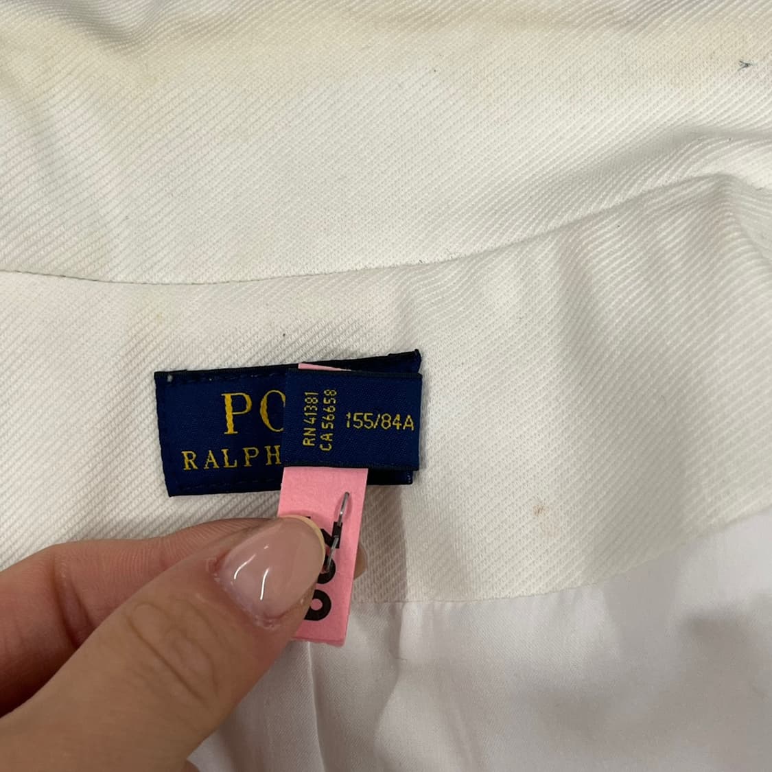 [정품/2] 폴로 랄프로렌 화이트 블레이저 자켓 b19 상품이미지5
