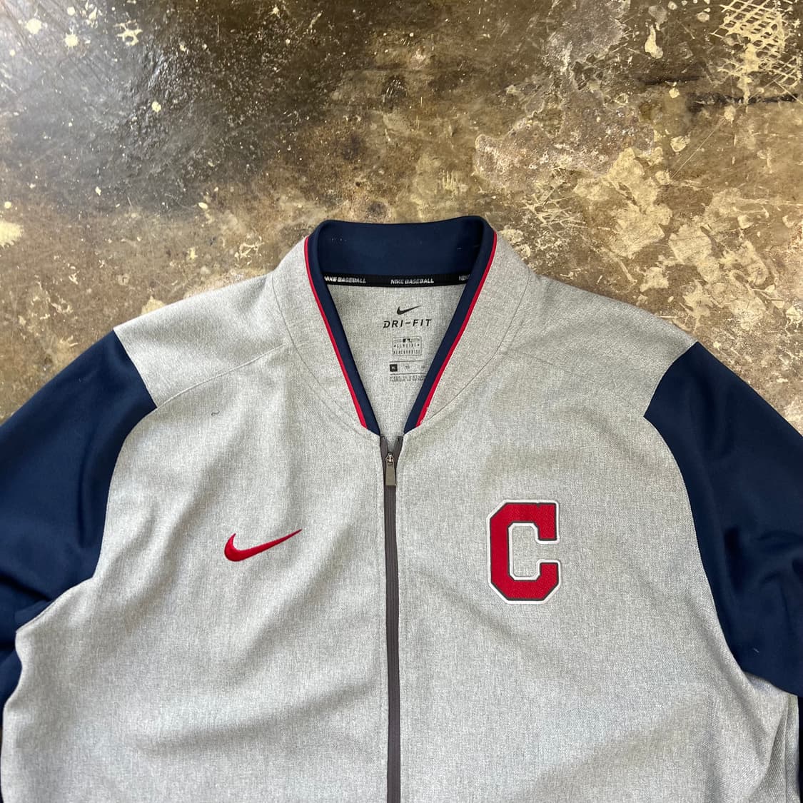 110) 나이키 MLB 클리블랜드 인디언스 스타디움 자켓 점퍼 져지 상품이미지2