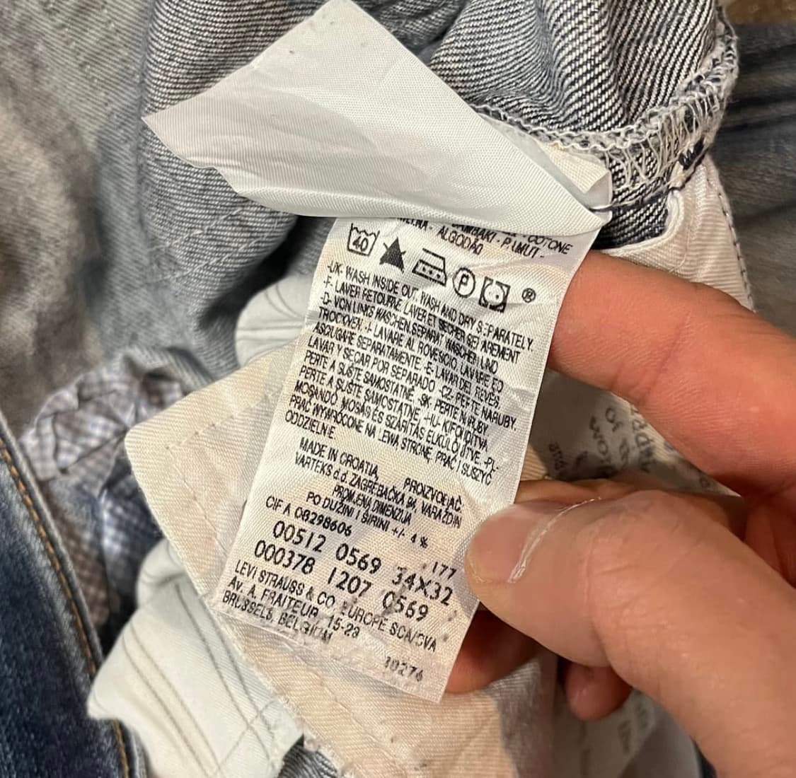 00s 리바이스512 슬림 부츠컷(35“) 상품이미지6