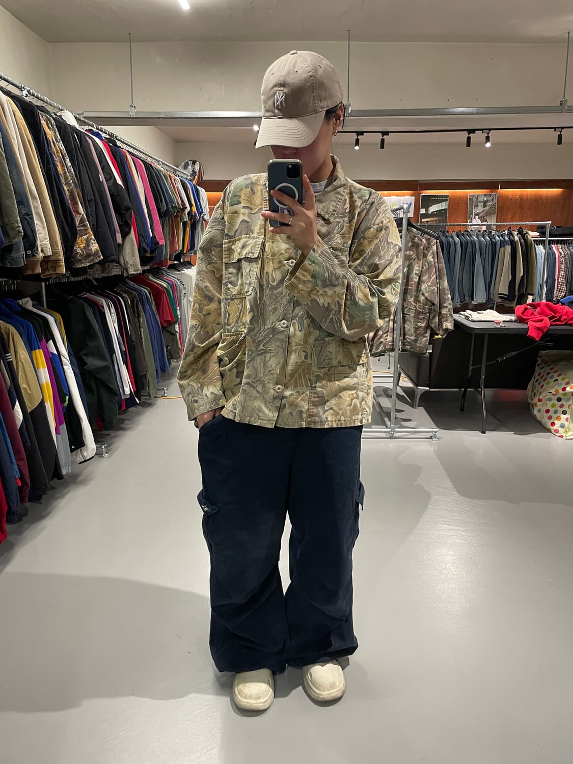 빈티지 리얼트리 사파리 자켓 상품이미지5