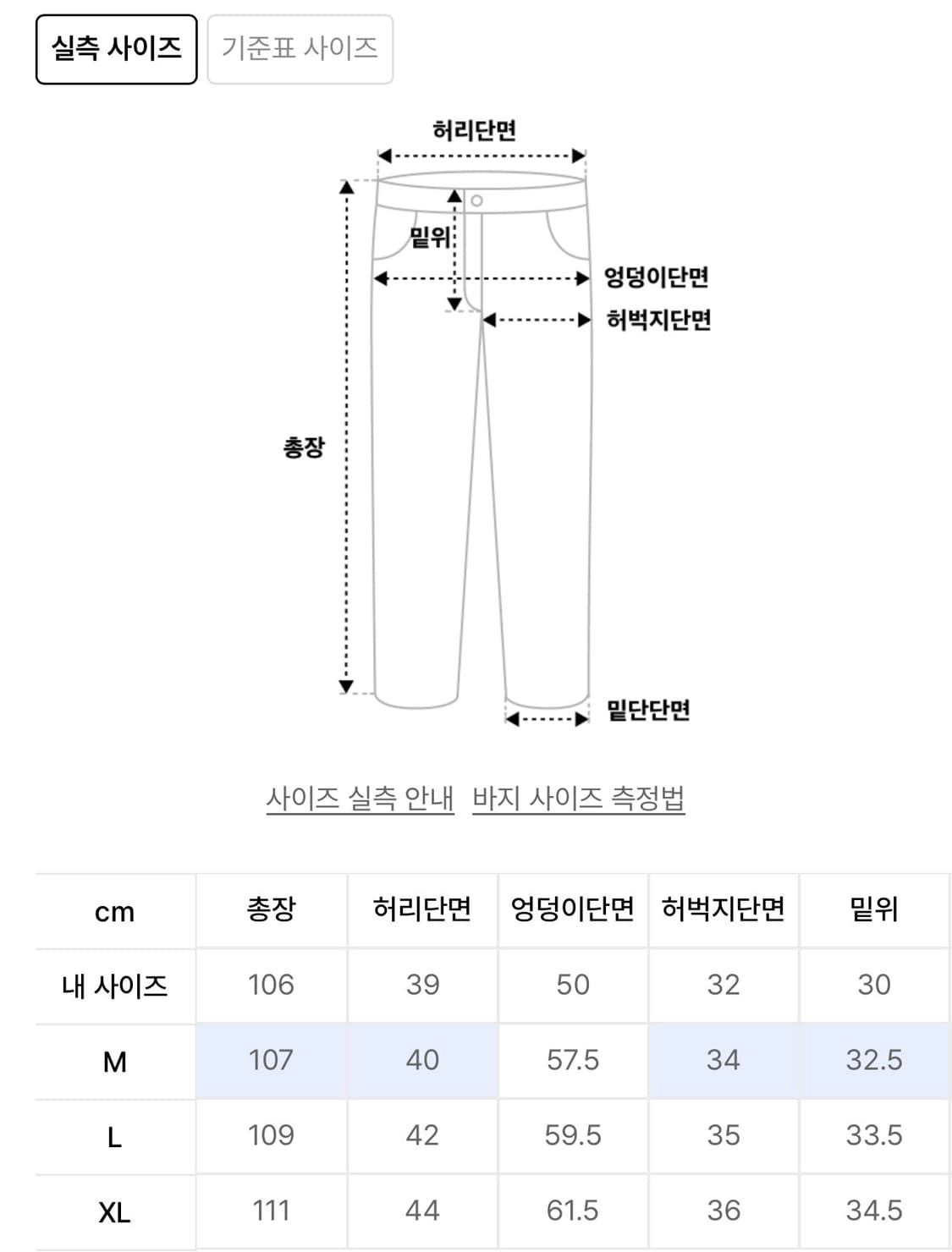 [L] ETCE 레이어드 백 카고 데님 팬츠 상품이미지9